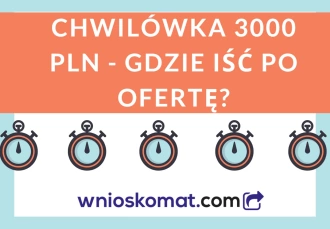 Chwilówka 3000 PLN - gdzie iść po ofertę?