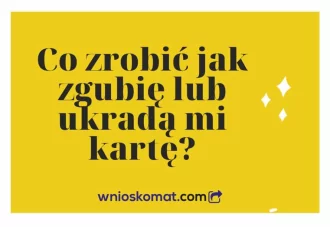 Co zrobić, jak ukradną mi kartę płatniczą